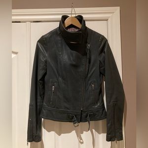 Mackage leather jacket, size XS